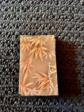 8 Vintage Bamboo Tallies
